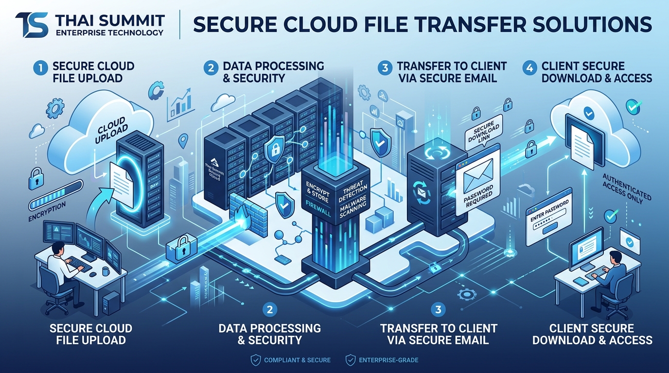 Thai Summit Secure Cloud File Transfer Solutions